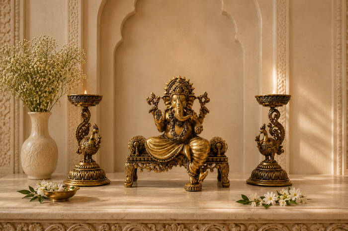 Manufacturer, Exporter, Importer, Supplier, Wholesaler, Retailer, Trader of Brass Lord Ganesha in New Delhi, Delhi, India.